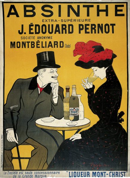 J Edouard Pernot Absinthe Poster